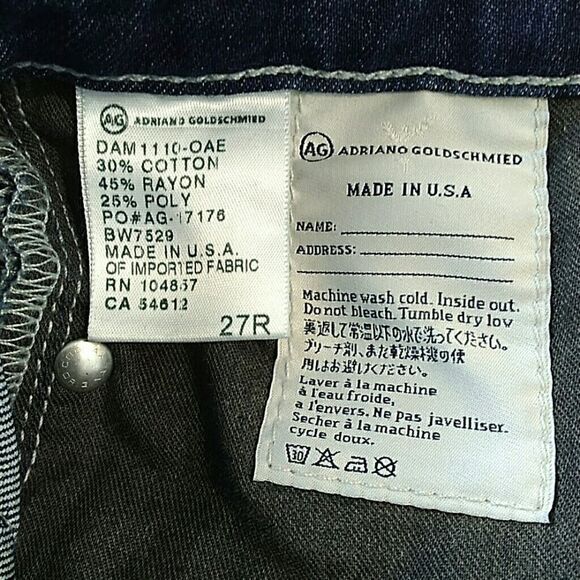 Adriano Goldschmied distressed cigarette jeans - Picture 8 of 8